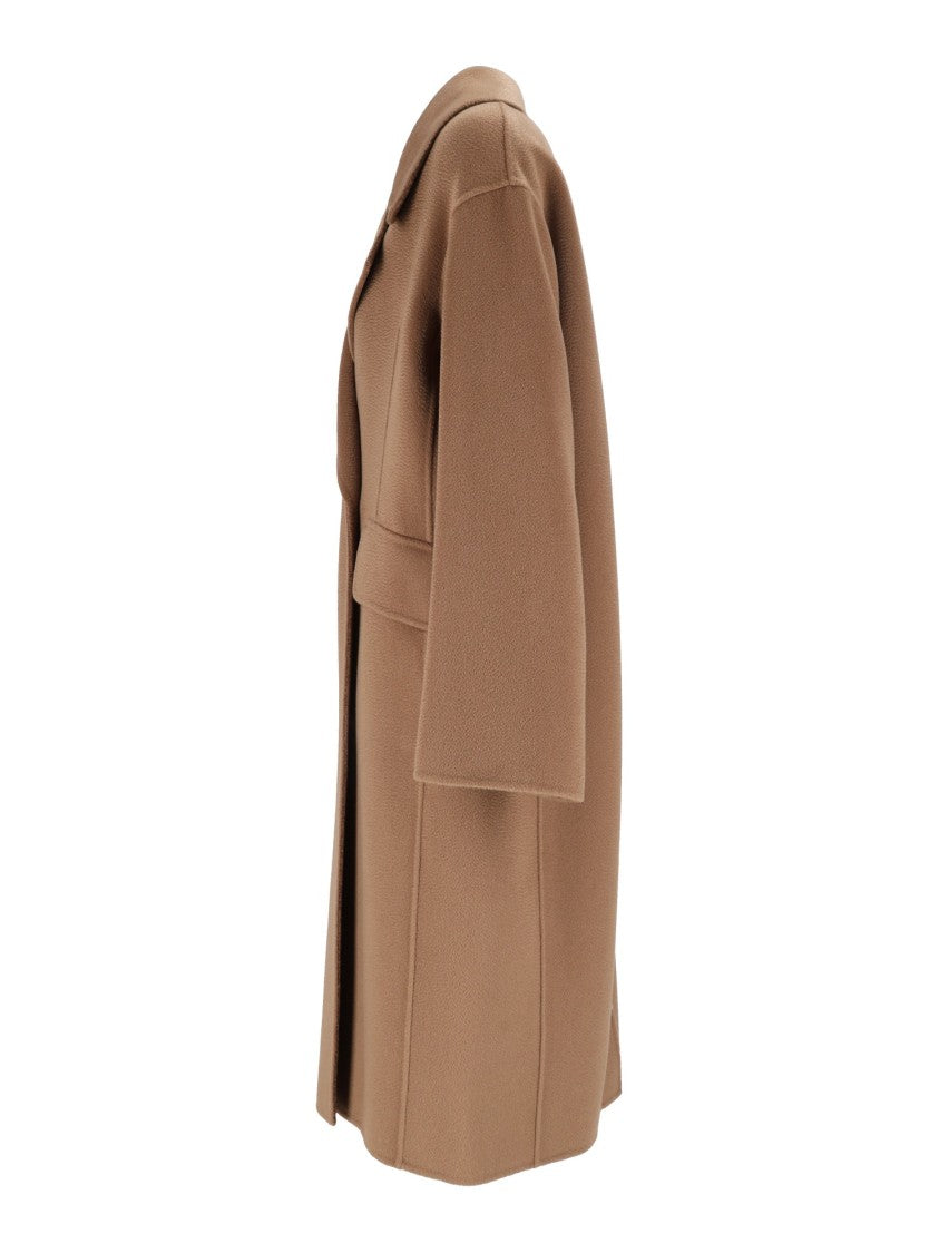 Max Mara Camel Bruno Double-Breasted Coat