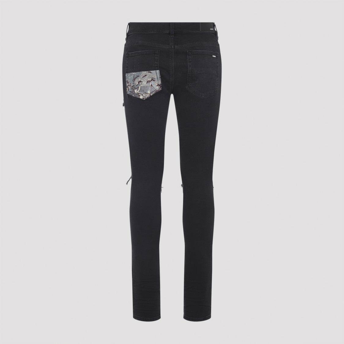Amiri Crane Mx1 Black Cotton Jeans