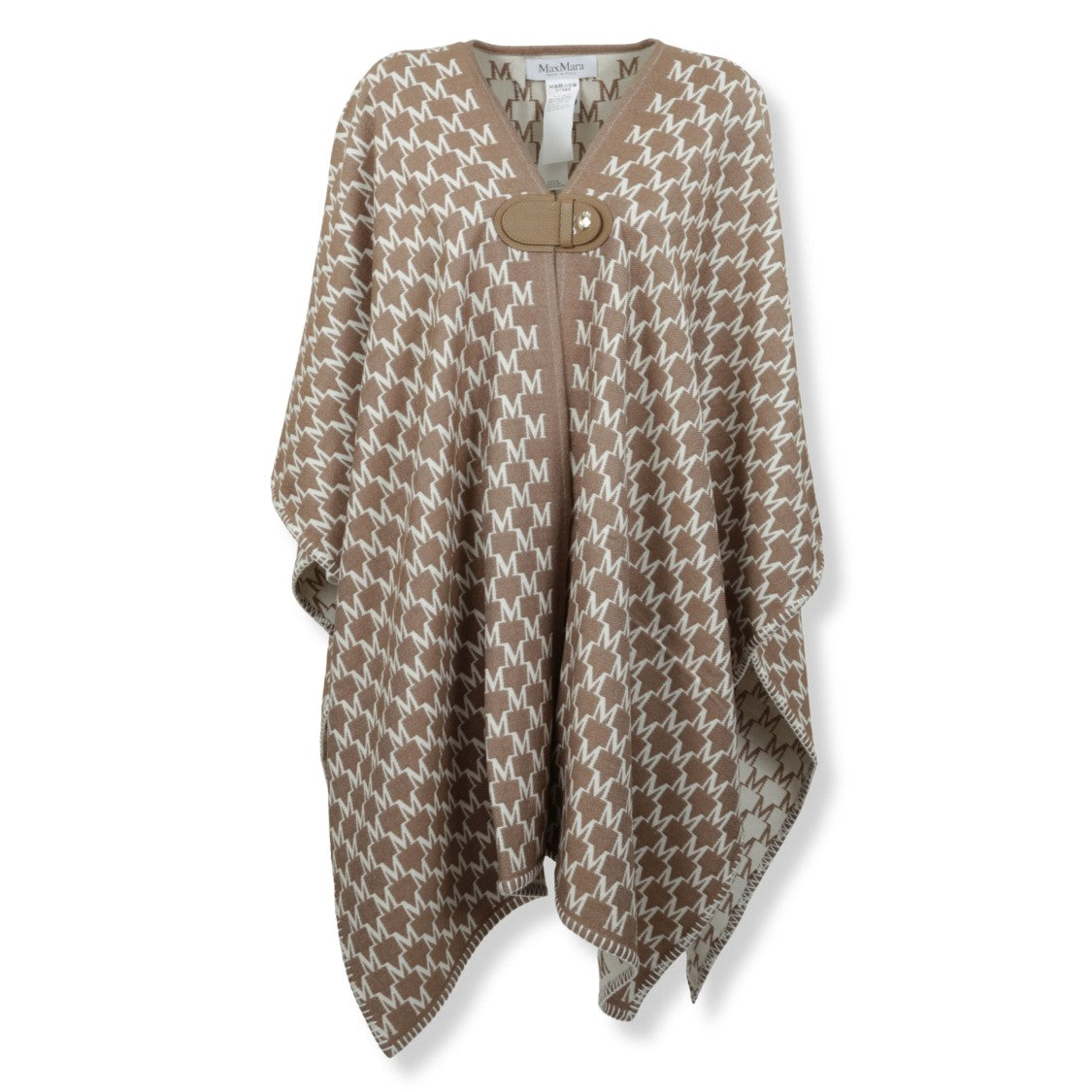 Max Mara Soft Fabric Stola-Foulard With Rectangular Shape