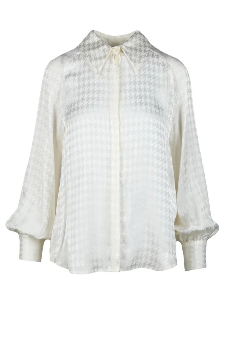 Fabiana Filippi Acetate Silk Shirt - White