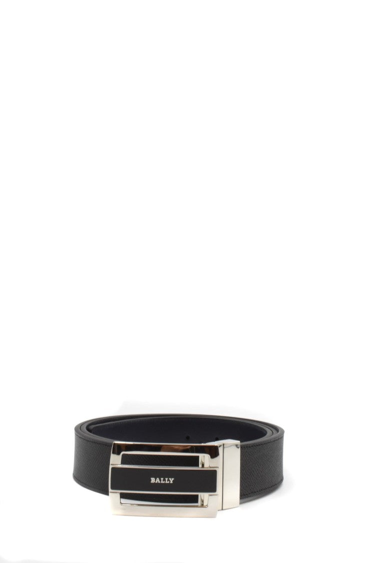 Bally Black Leather Belt