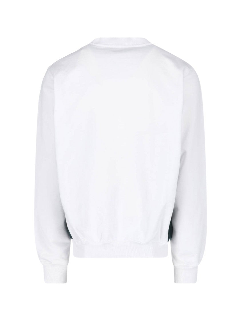 Casablanca Casa Blanca Logo Sweater With Distinctive Emblem