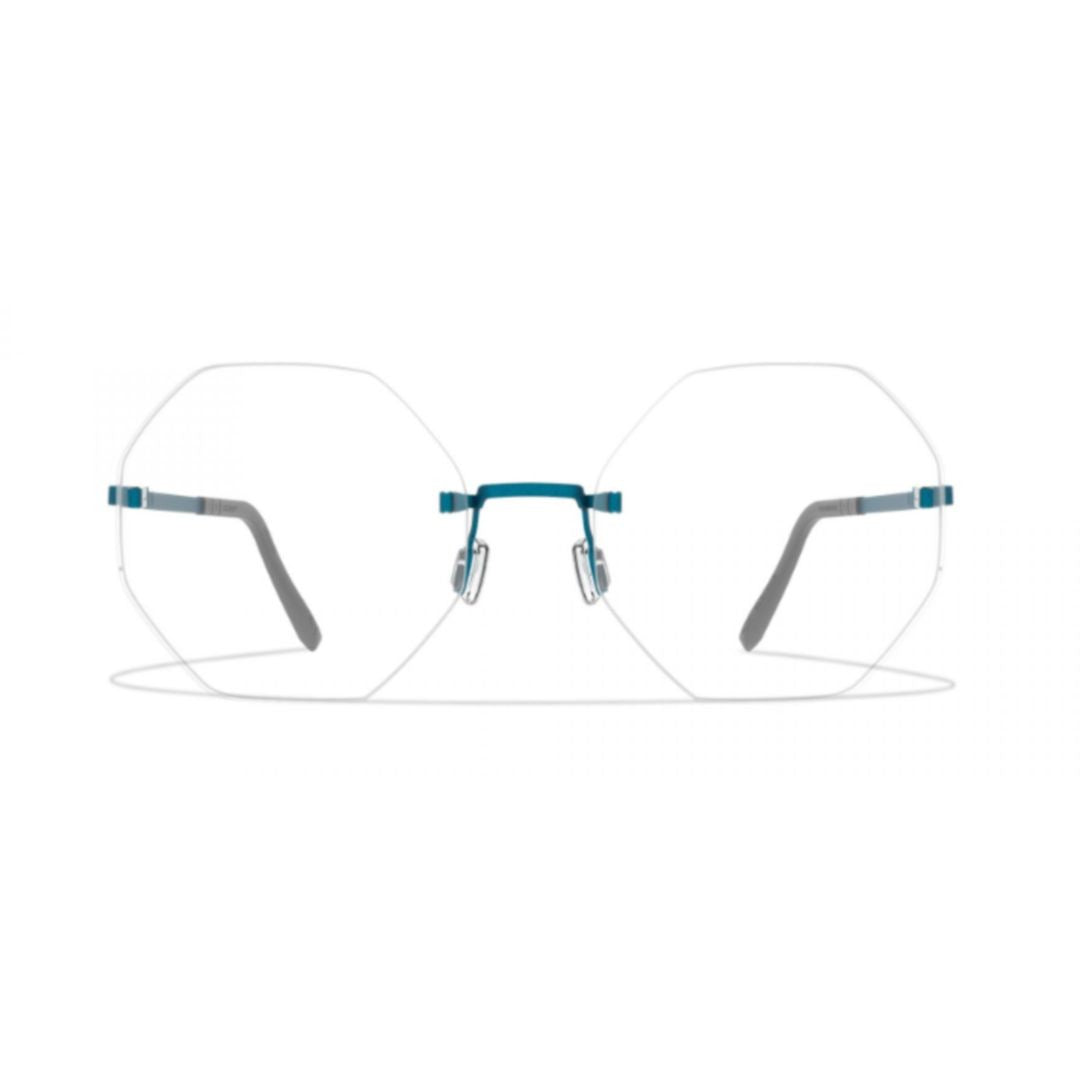 Blackfin Bf941 Aero A-N Rimless Geometric Eyeglasses With Lightweight Metal Accents