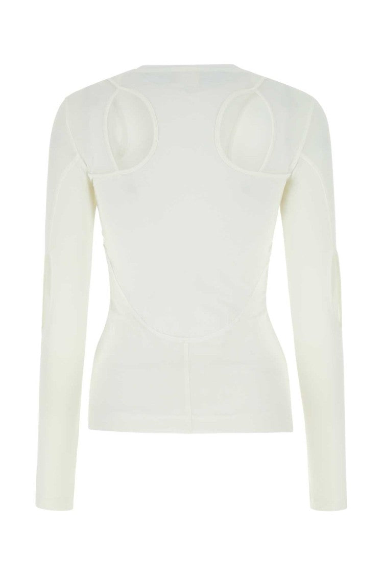 Givenchy White Stretch Nylon Top