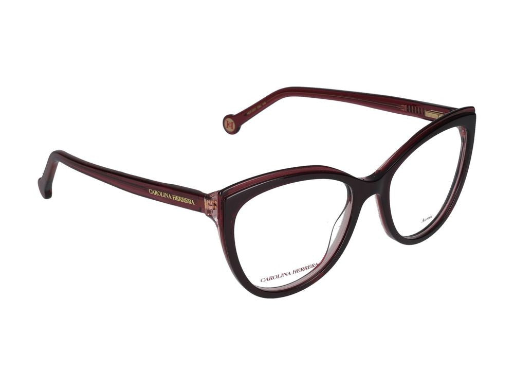 Carolina Herrera Eyeglasses Her 0207 C8c Burgundy Red 53/17/145