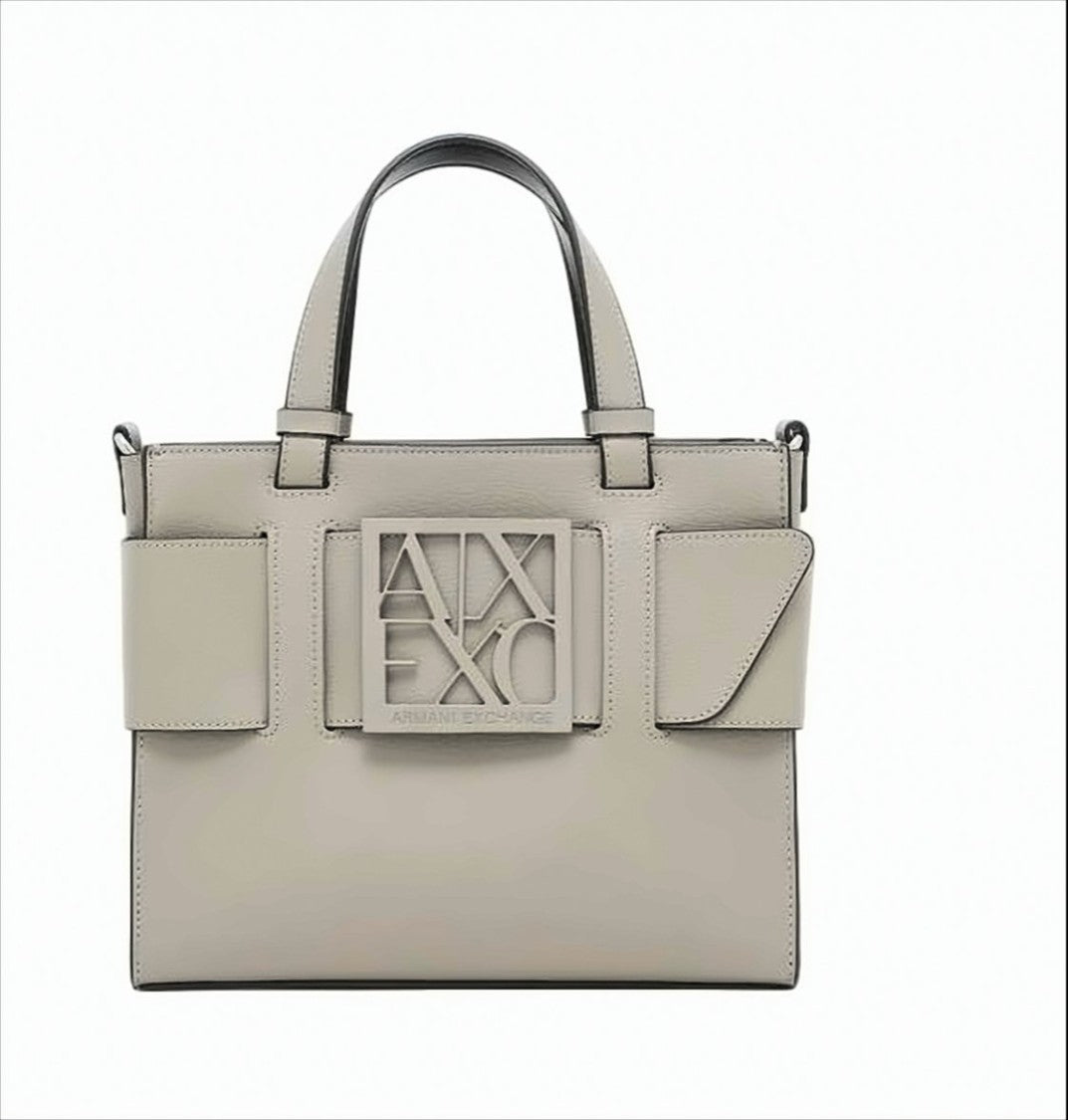 Armani Exchange Medium Structured Tote Bag