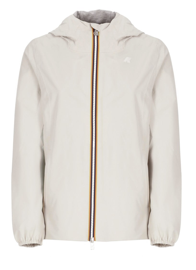 K-Way Beige Marguerite Stretch Jacket