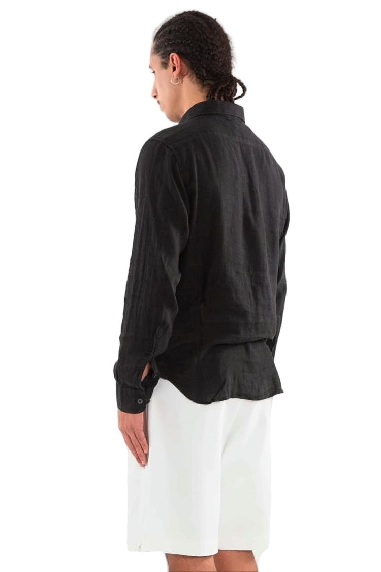 C.P. Company Relaxed Fit Long-Sleeve Linen Shirt