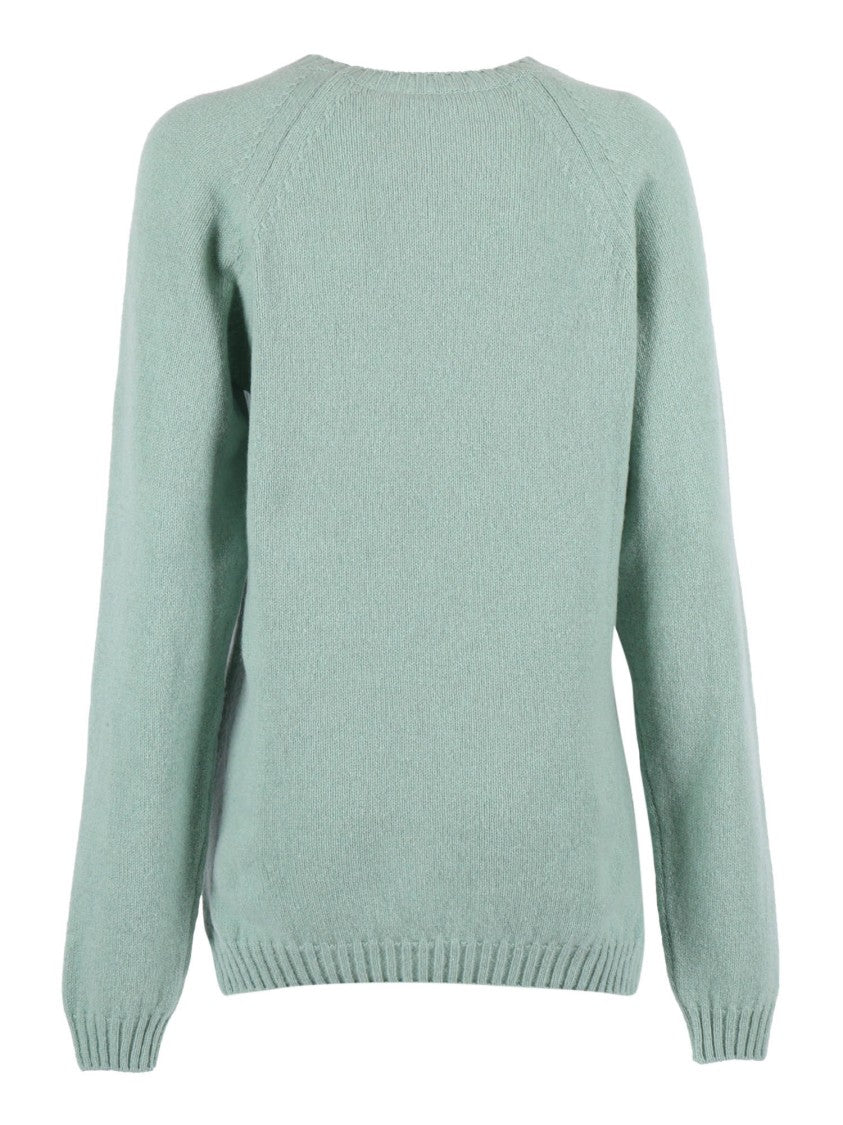 Alberta Ferretti Refined Cashmere And Wool Knit Sweater