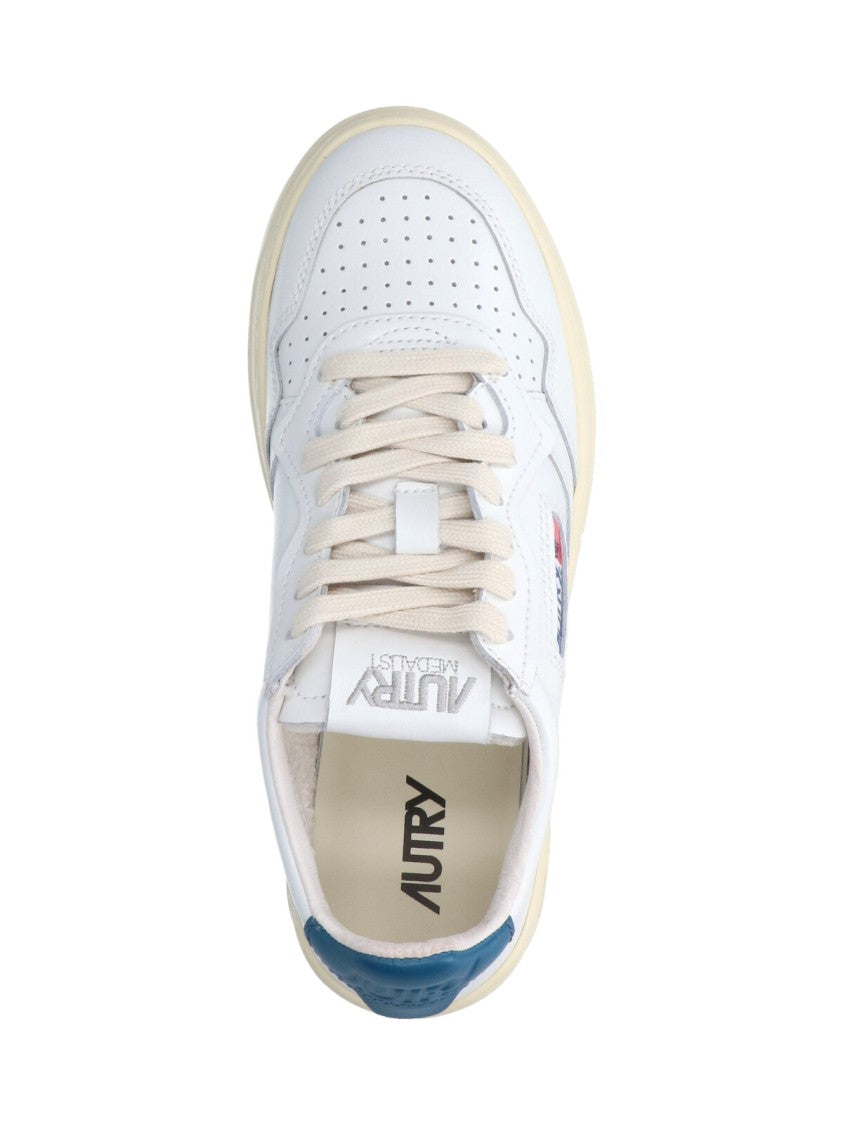 Autry Low-Top White Leather Sneakers