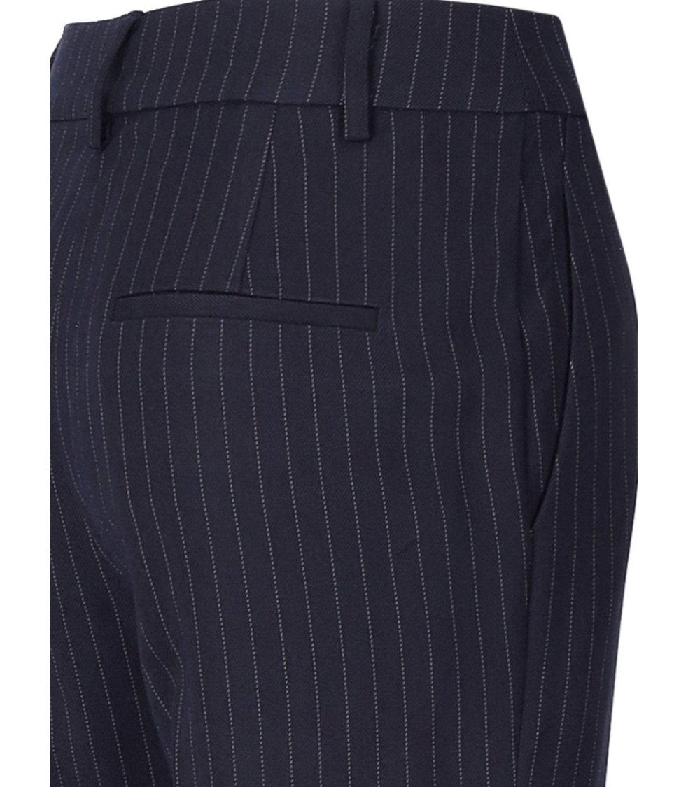 Essentiel Antwerp Invade Navy Blue Flared Pants