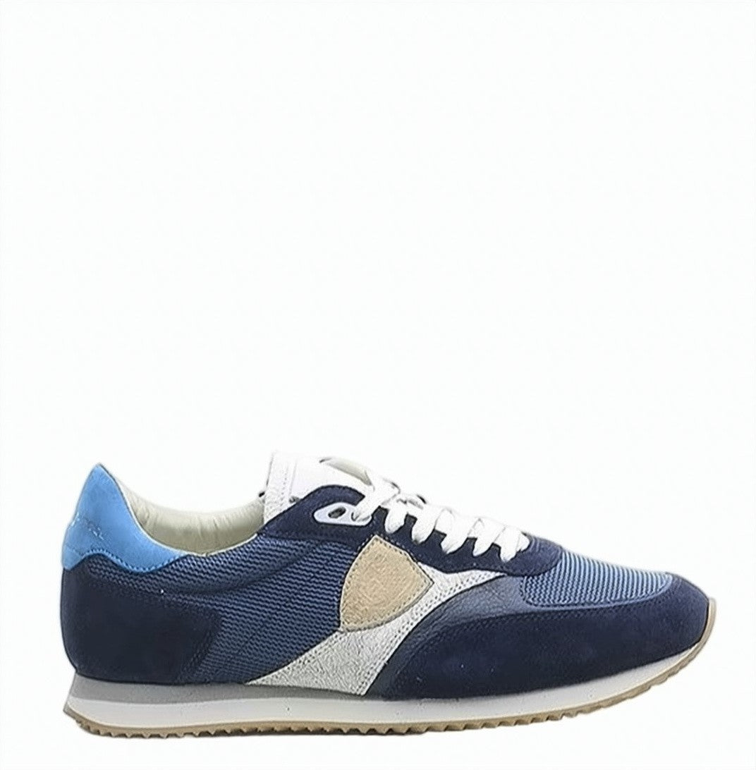 Philippe Model Bvlu Mesh Suede Running Sneakers
