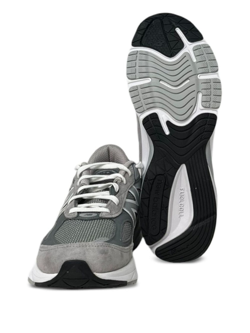 New Balance Grey 990V6 Suede Mesh Fuelcell Sneakers