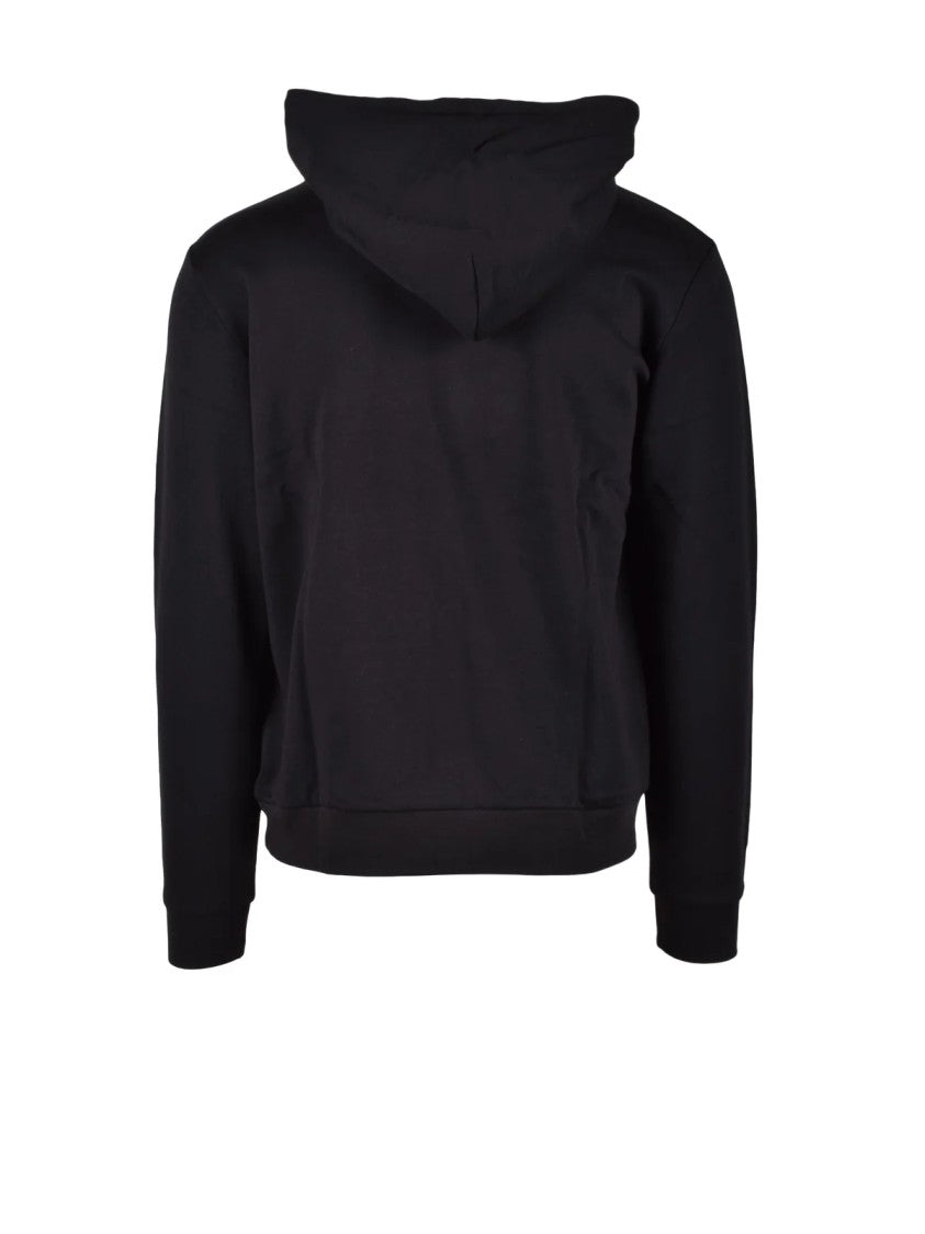 Costume National Black Crewneck Cotton Sweatshirt