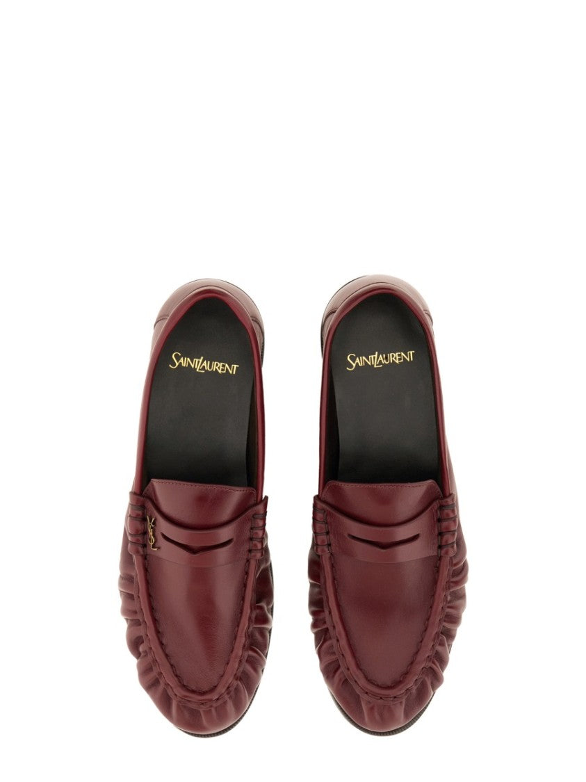 Saint Laurent Moccasin "Le Loafer" In Smooth Calf Leather