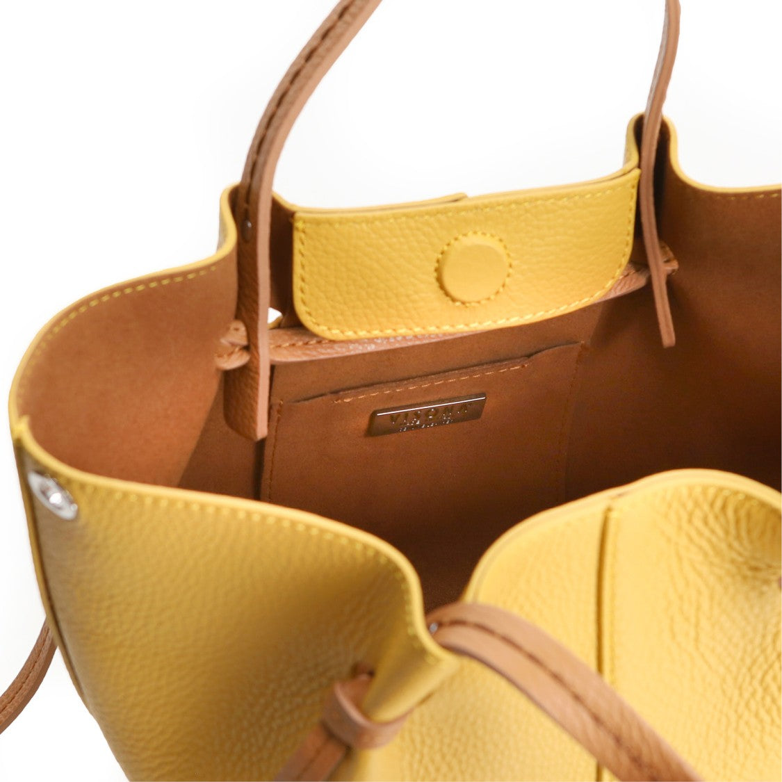 Plinio Visona' Handbag With Two Handles In Soft Unlined Pineapple Leather