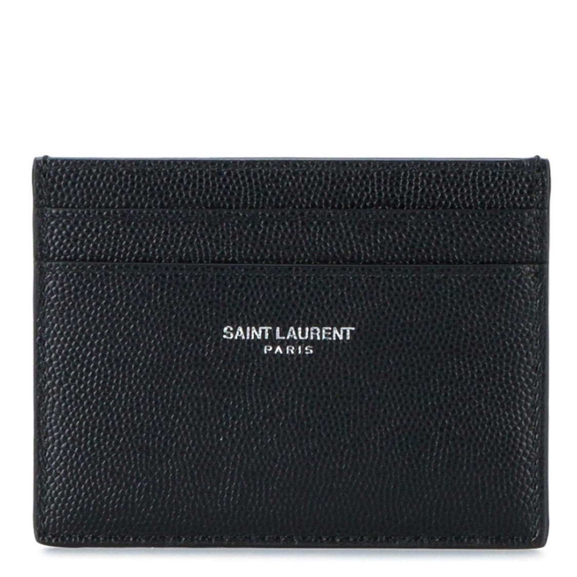 Saint Laurent Textured Leather Card Holder