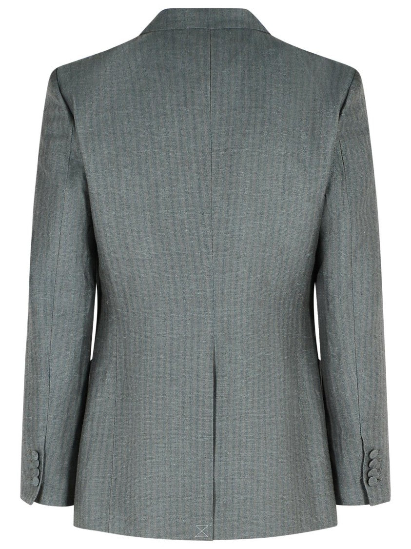 Dries Van Noten Bryce' Grey Wool Blazer