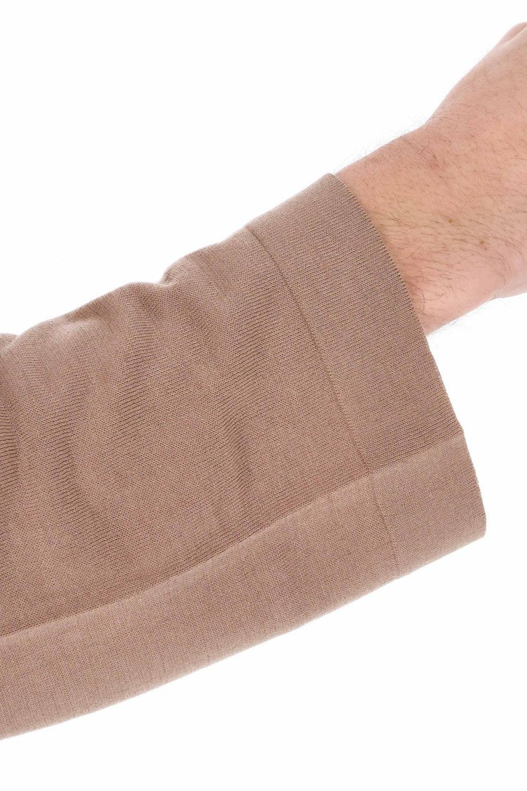 Officine Generale Lyocell-Cotton-Silk Crewneck Sweater