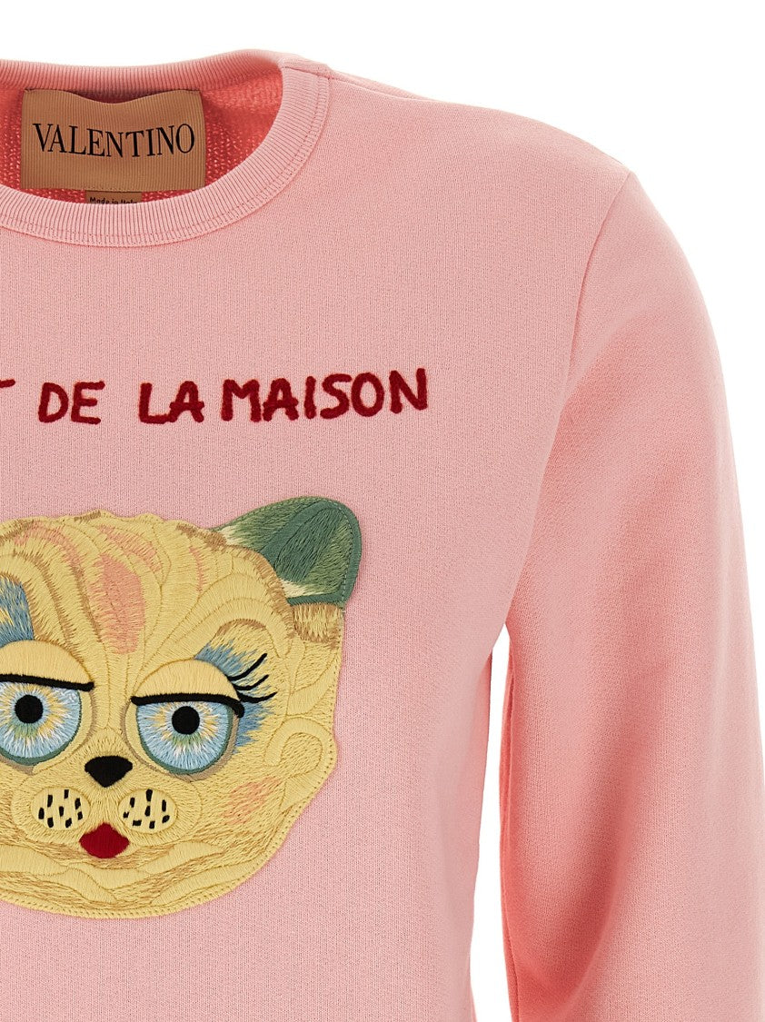 Valentino Garavani 'Le Chat De La Maison' Sweatshirt