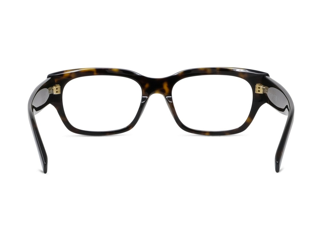 Givenchy Gv50112i Tortoiseshell Oversized Square Eyeglasses