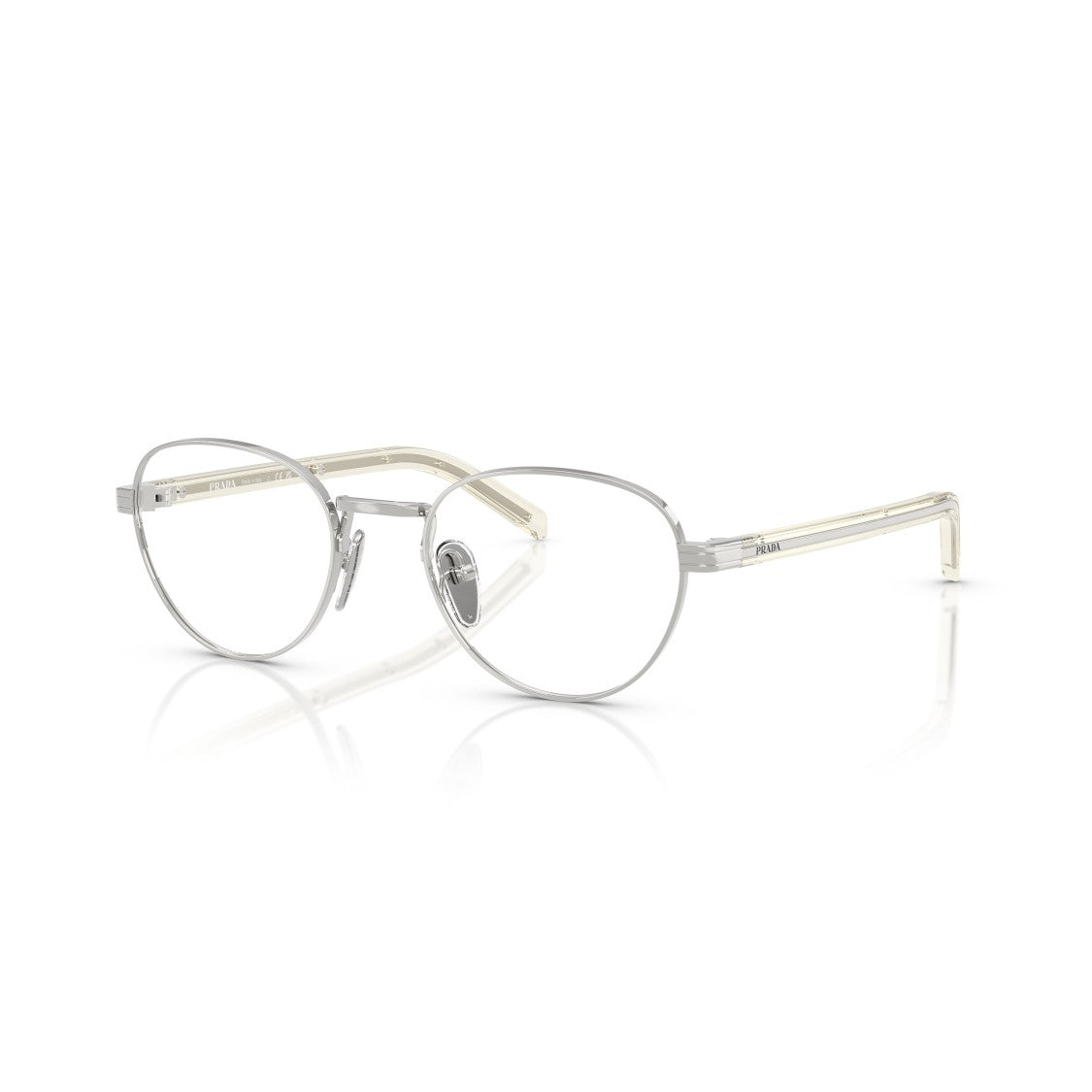 Prada 0Pr B53v Round Aviator Sunglasses