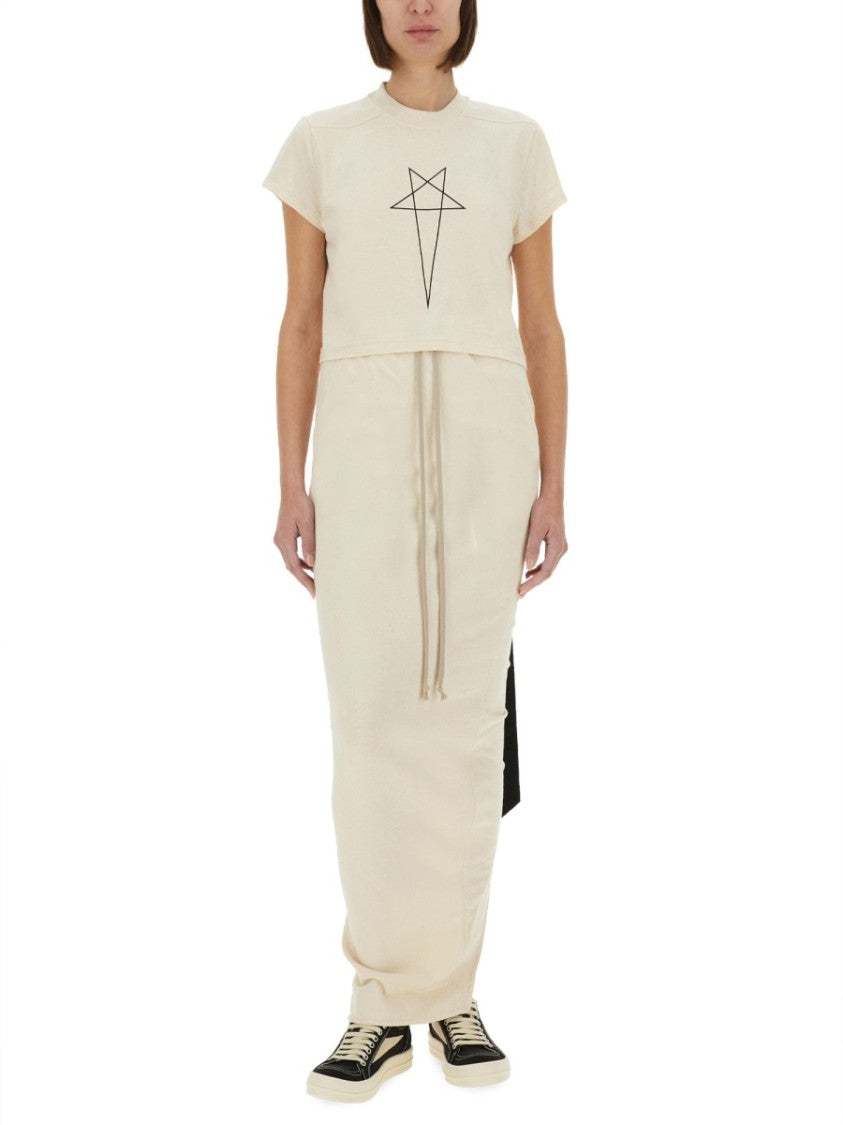 Drkshdw By Rick Owens "Pillar" Maxi Skirt