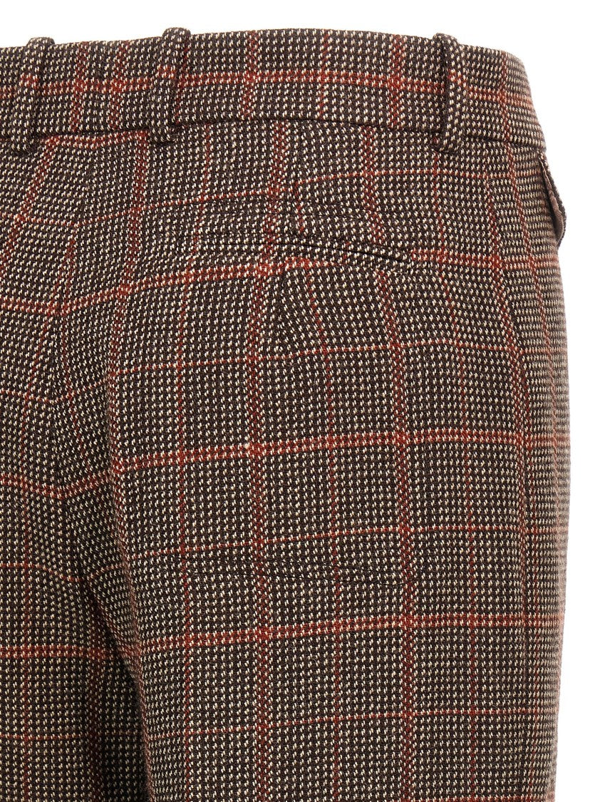 Chloé Check Wool Pants