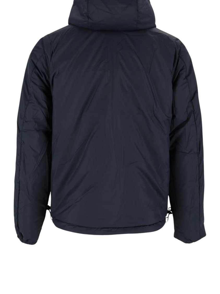 K-Way Jack Spacer Nylon Double Reversible Hooded Jacket