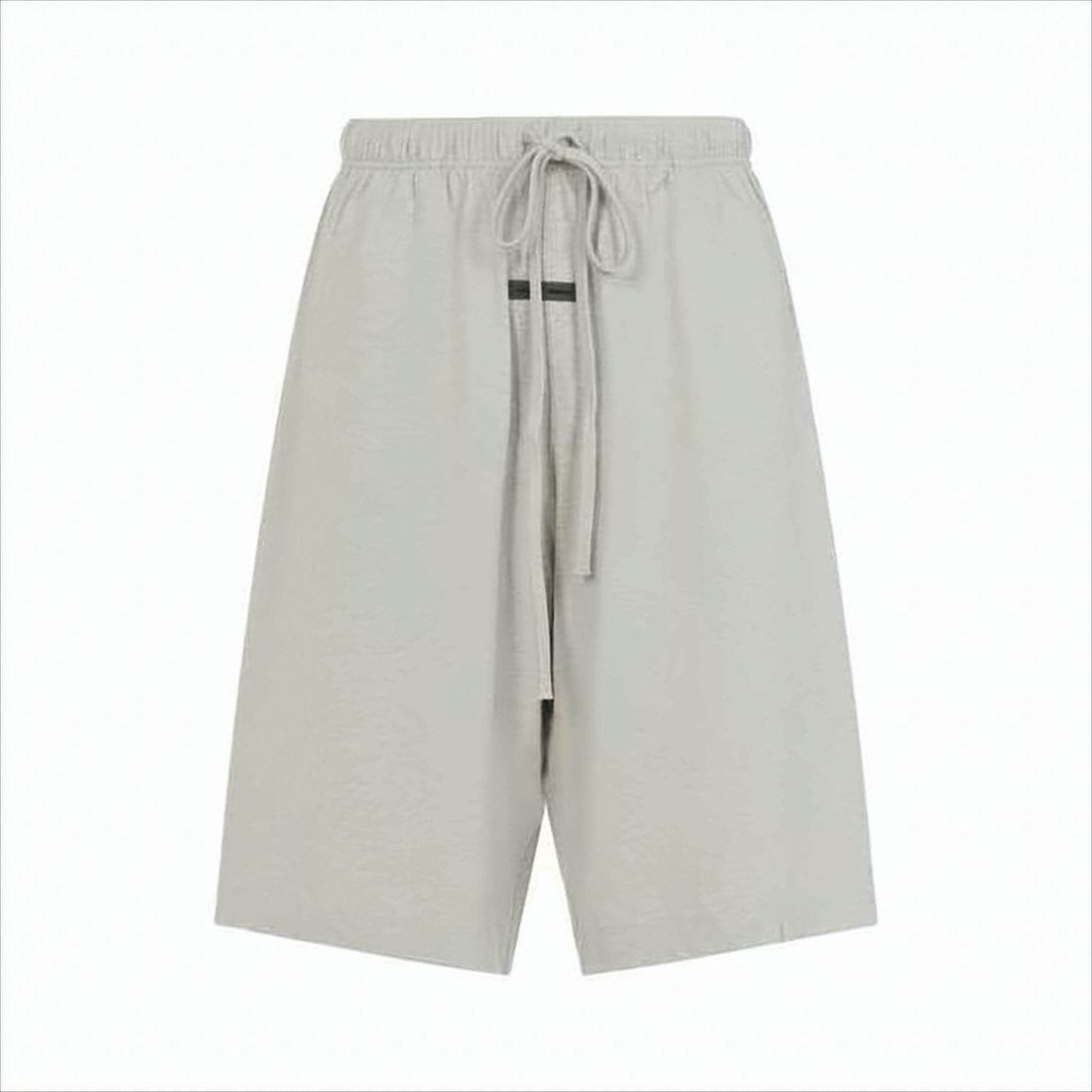 Fear Of God Relaxed Fit Grey Shorts With Adjustable Drawstring