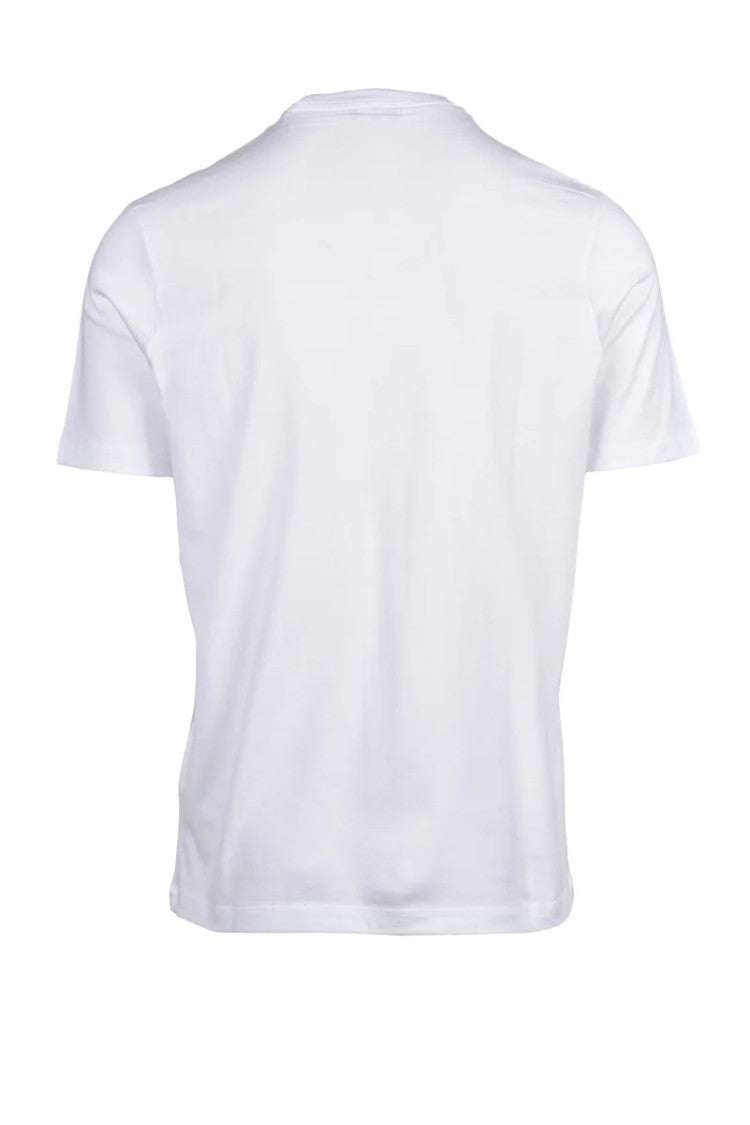 Paul & Shark White Cotton Men T-Shirt
