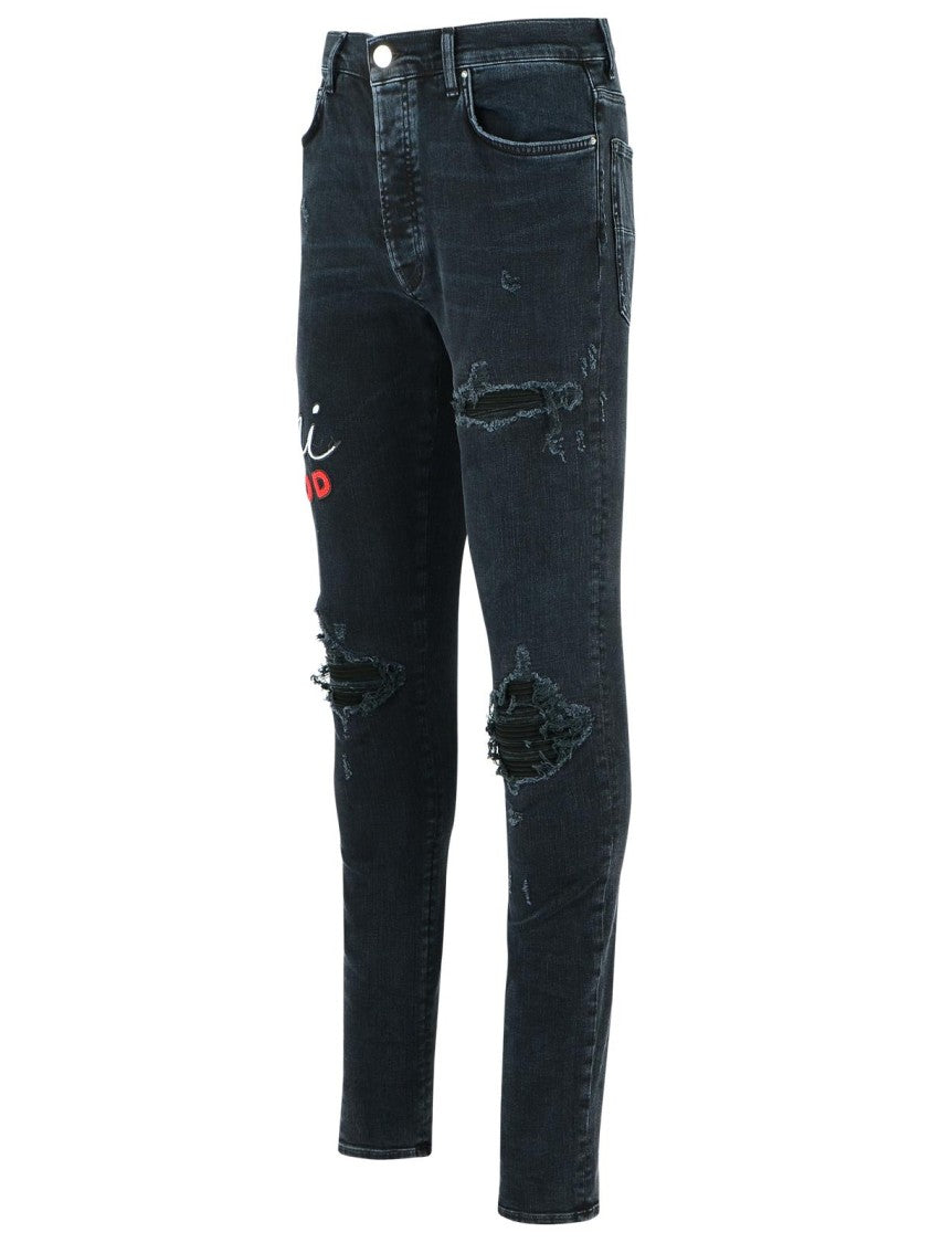 Amiri Black Cotton Jeans