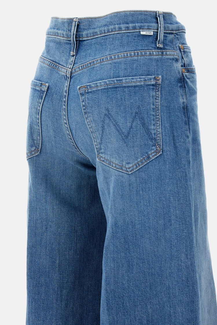 Mother The Swisher Sneak Fray Jeans