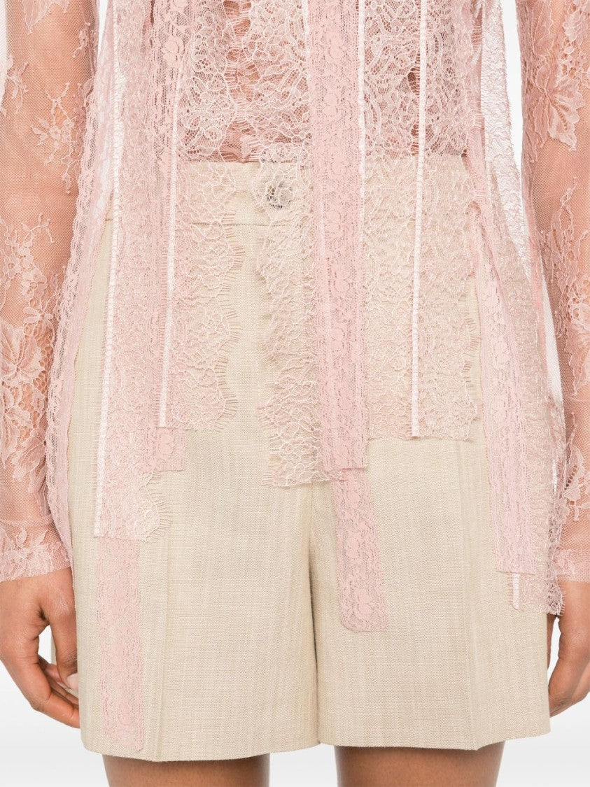 Pinko Delicate Lace Detailed Top With