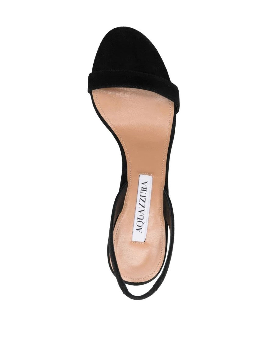 Aquazzura So Nude Block Sandal 85