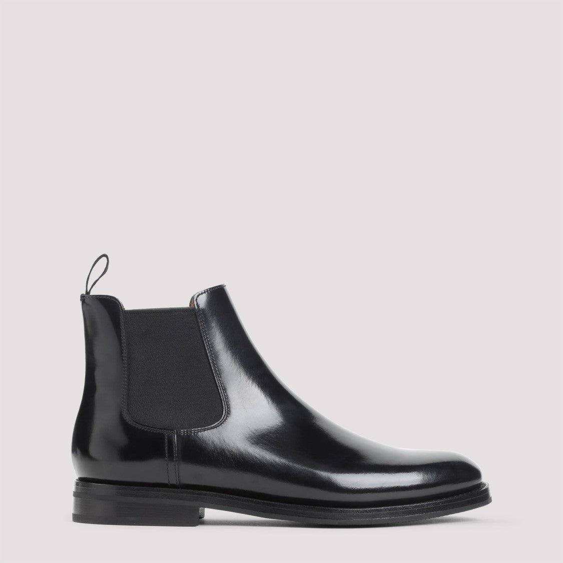 Church's Black Calf Leather Ankle Boots