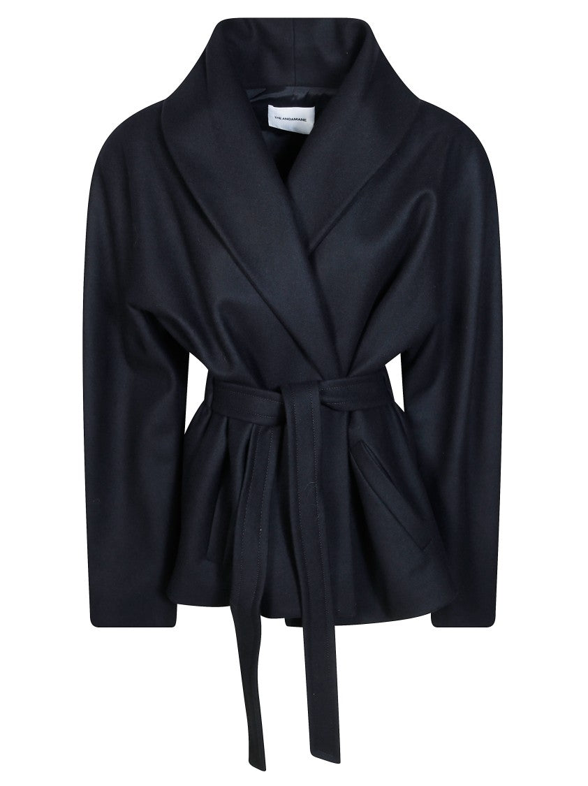 The Andamane Niki Belted Padded Down Jacket