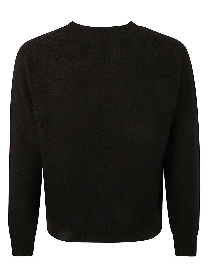 Kenzo Floral Knit Black Sweater