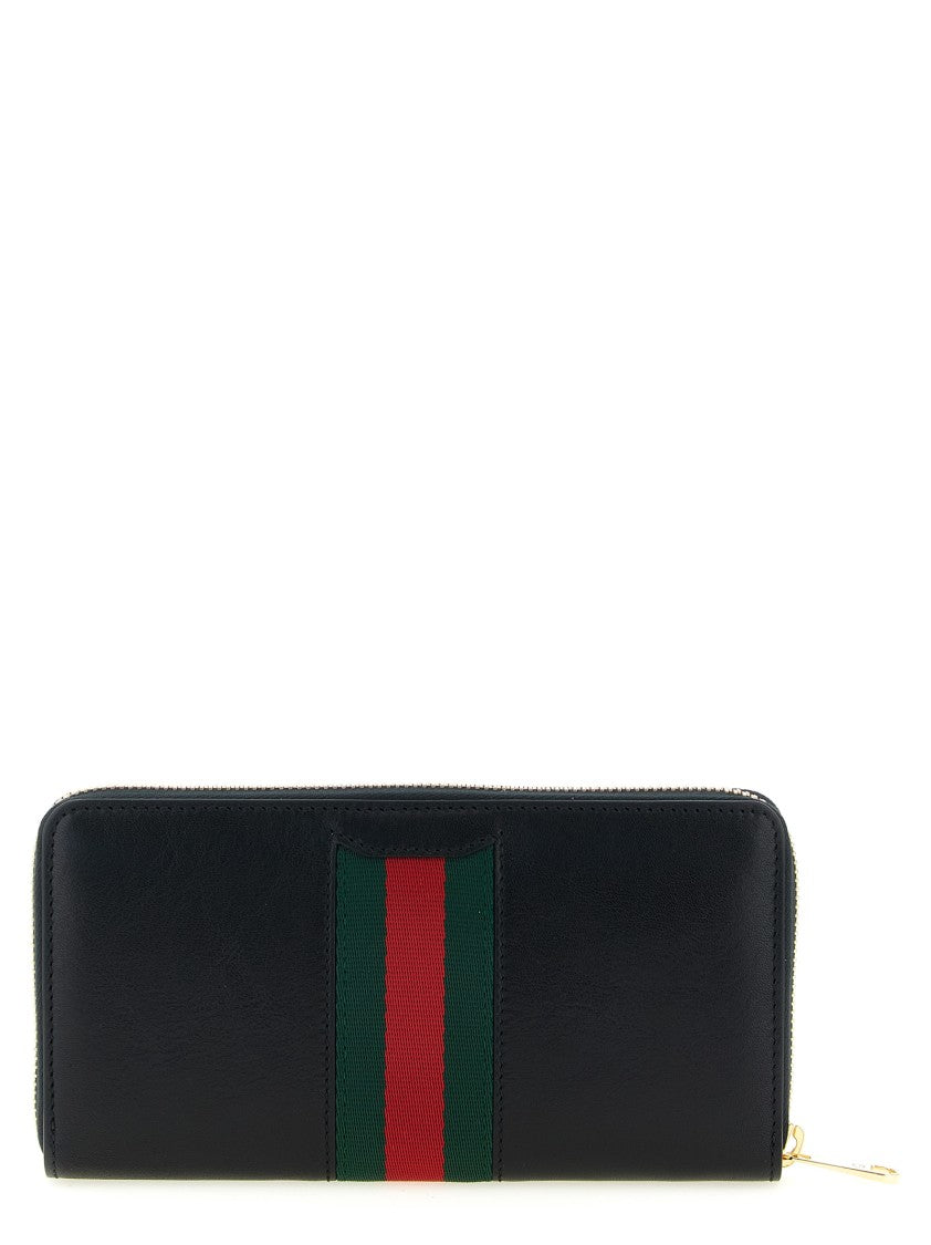 Gucci ' Horsebit Web' Wallet