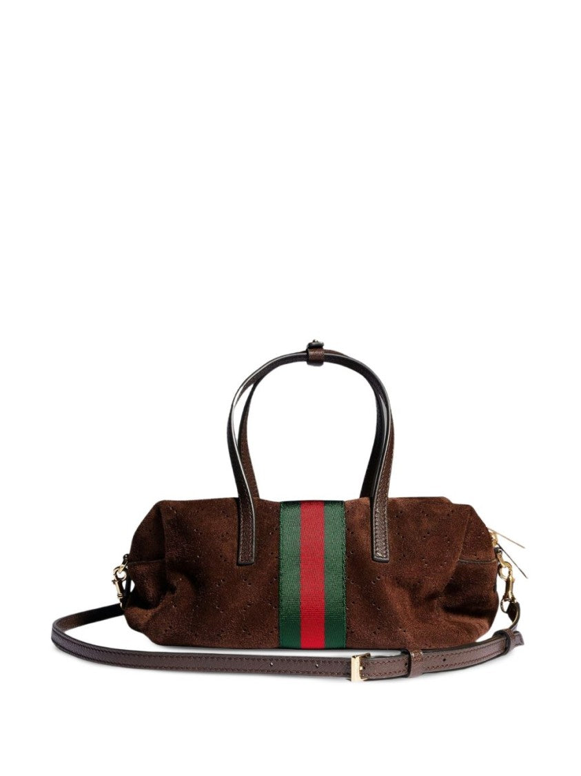 Gucci Textured Calfskin Handbag