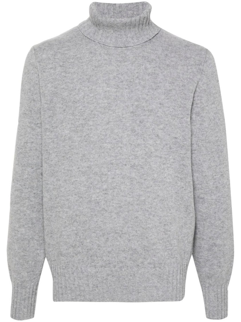 Doppiaa Amintore High-Neck Ribbed Sweater