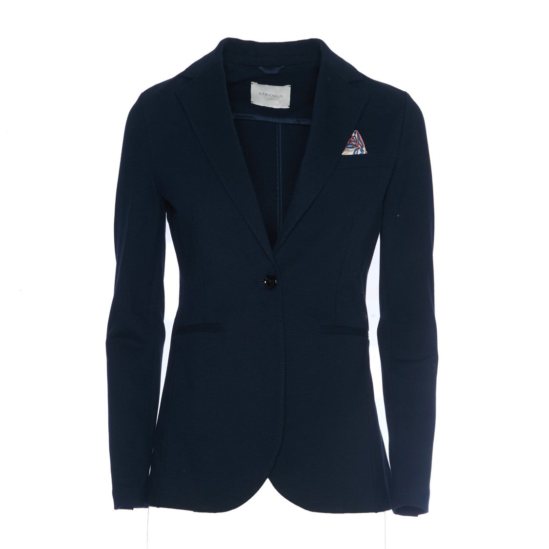 Circolo 1901 Slim-Fit Blazer With Classic Lapel