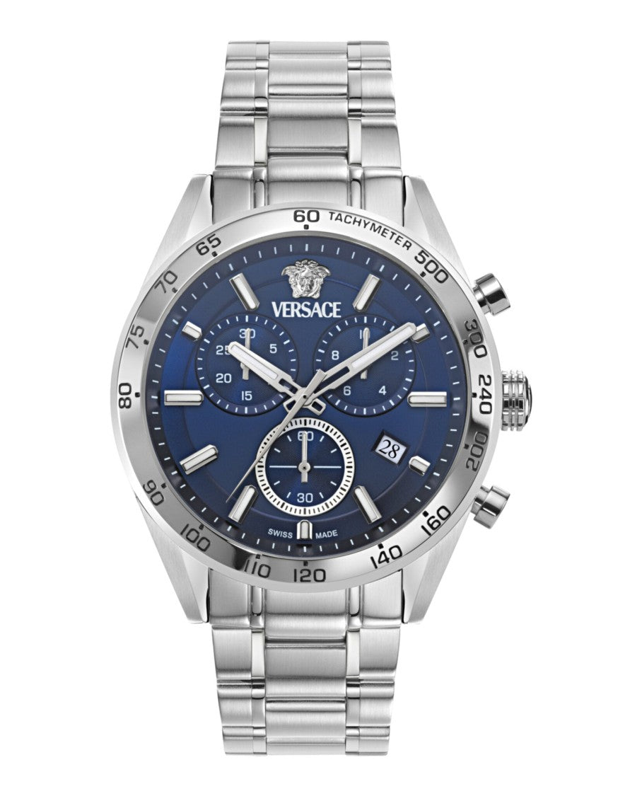 Versace V-Code Chrono Bracelet Watch