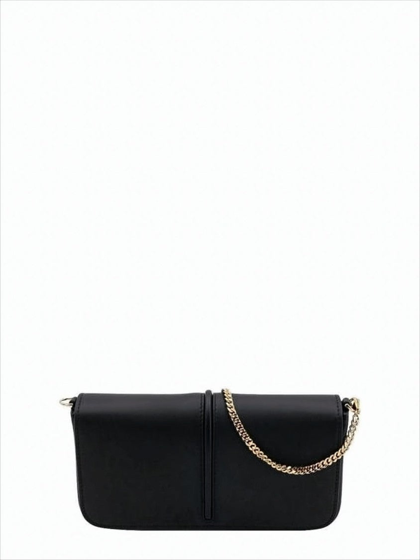 Fendi Minimalist Rectangular Shoulder Bag With Gold-Tone Hardware