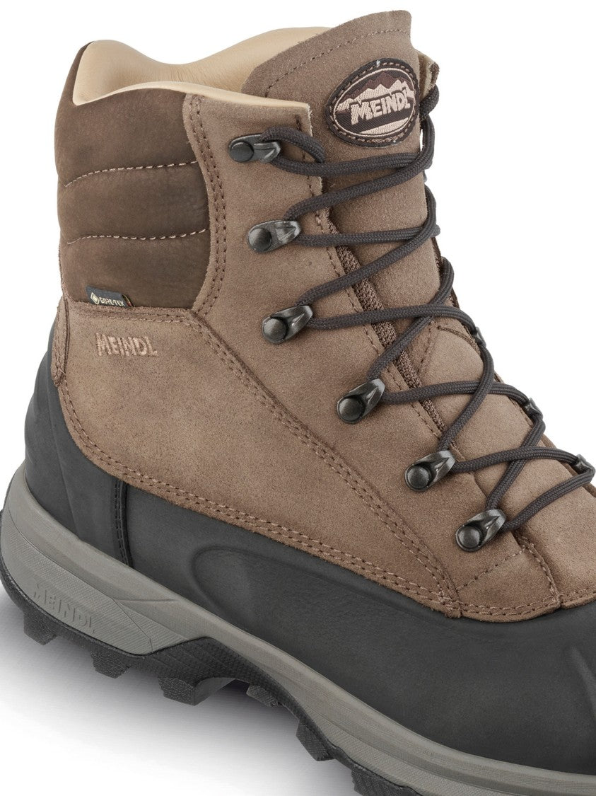 Meindl Brown Lillehammer Gtx Suede Boots