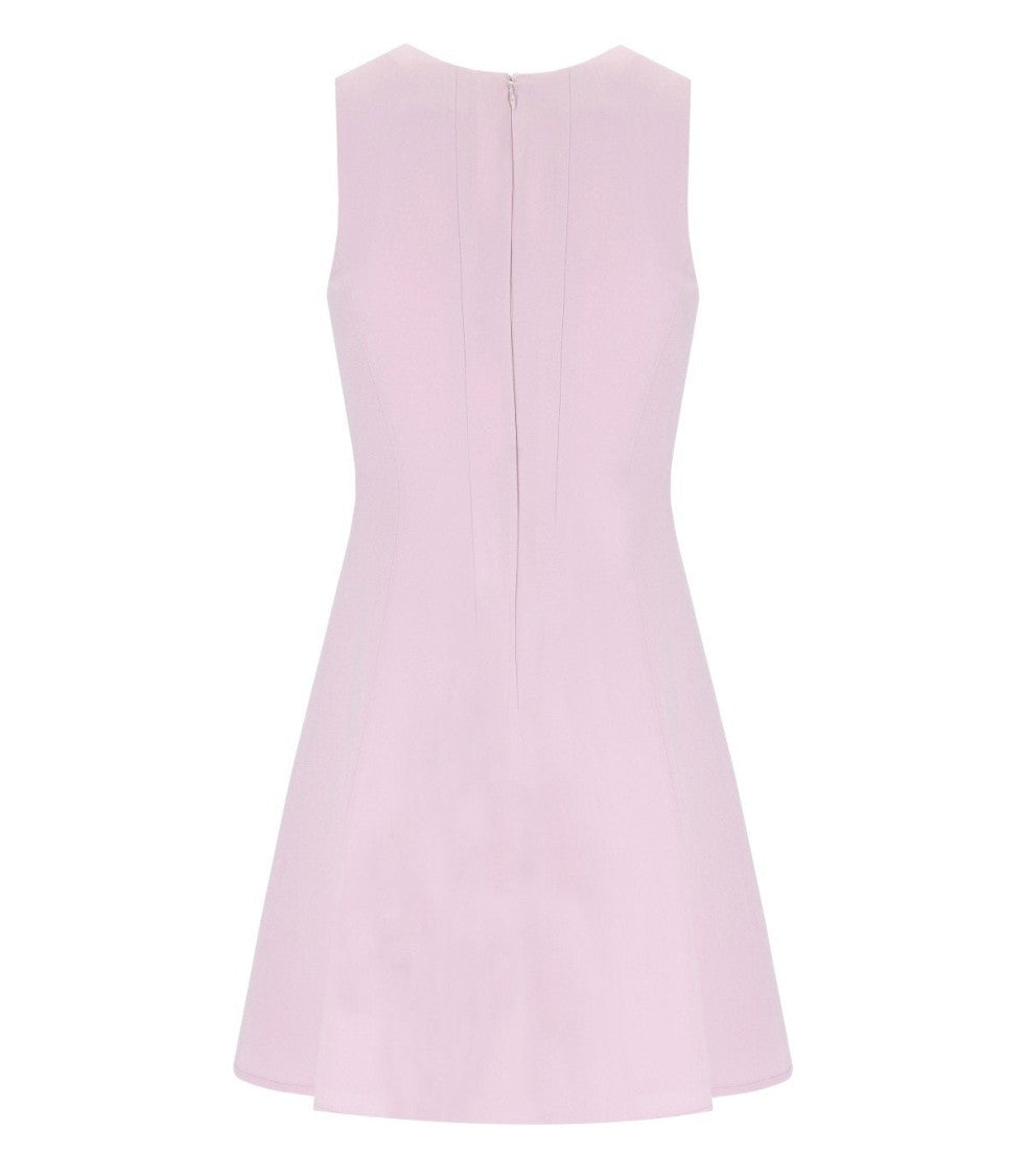 Elisabetta Franchi Quarzo Dress With Brooch