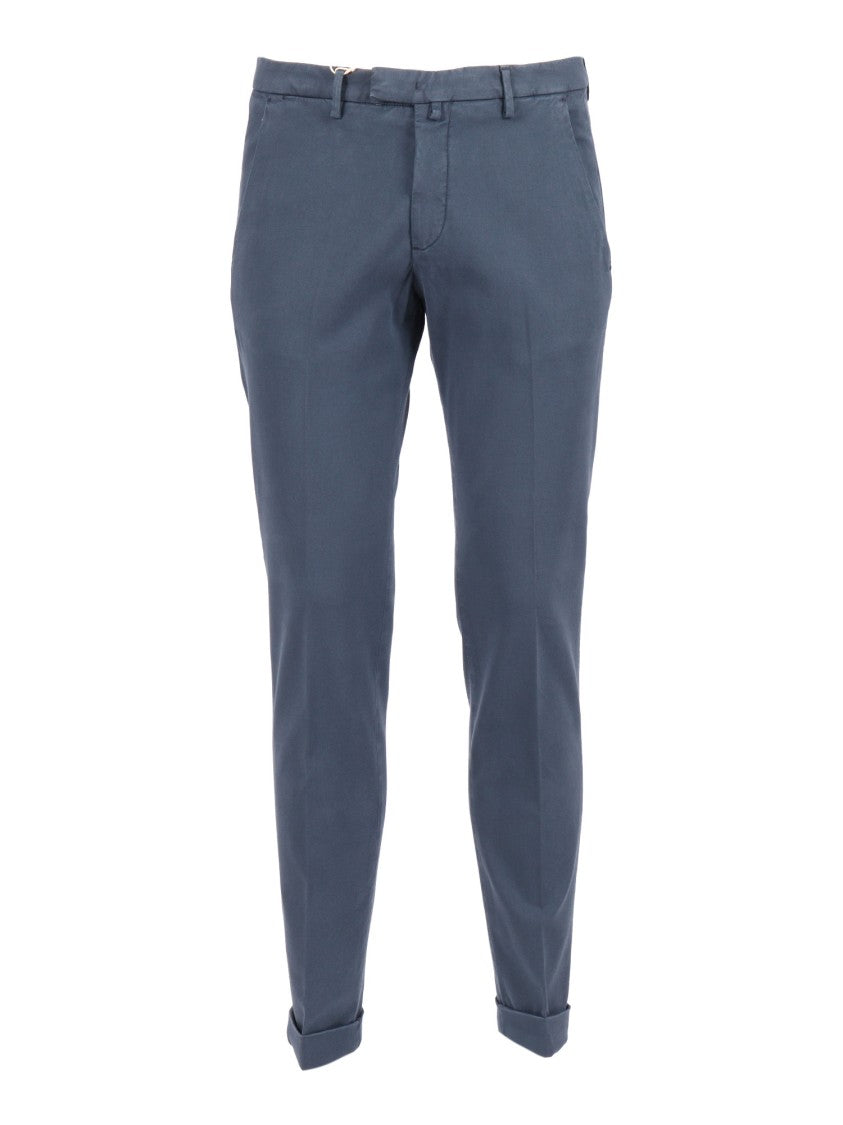 Briglia Straight Leg Tailored Pants With Design
