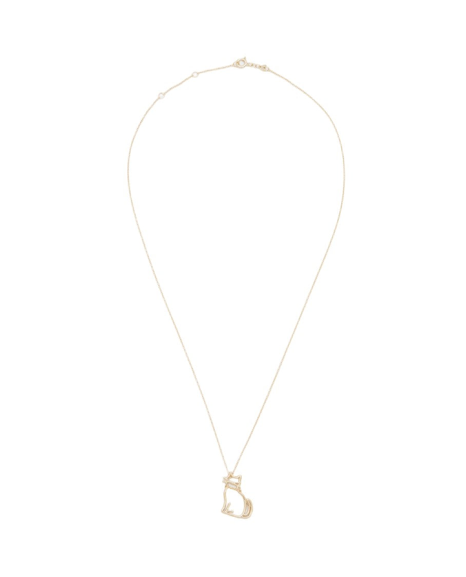 Aliita Miau Gold Pendant Necklace