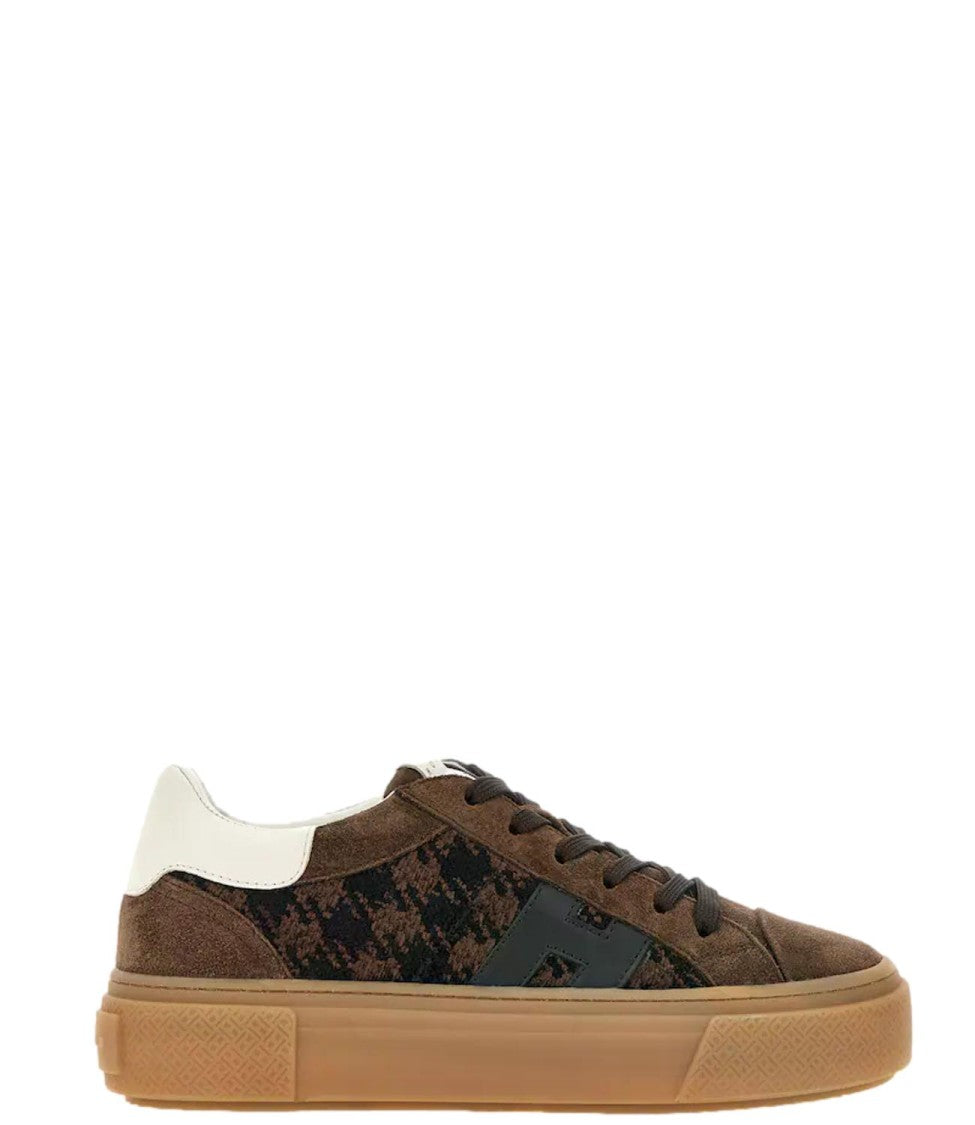 Hogan Houndstooth Low-Top Sneakers