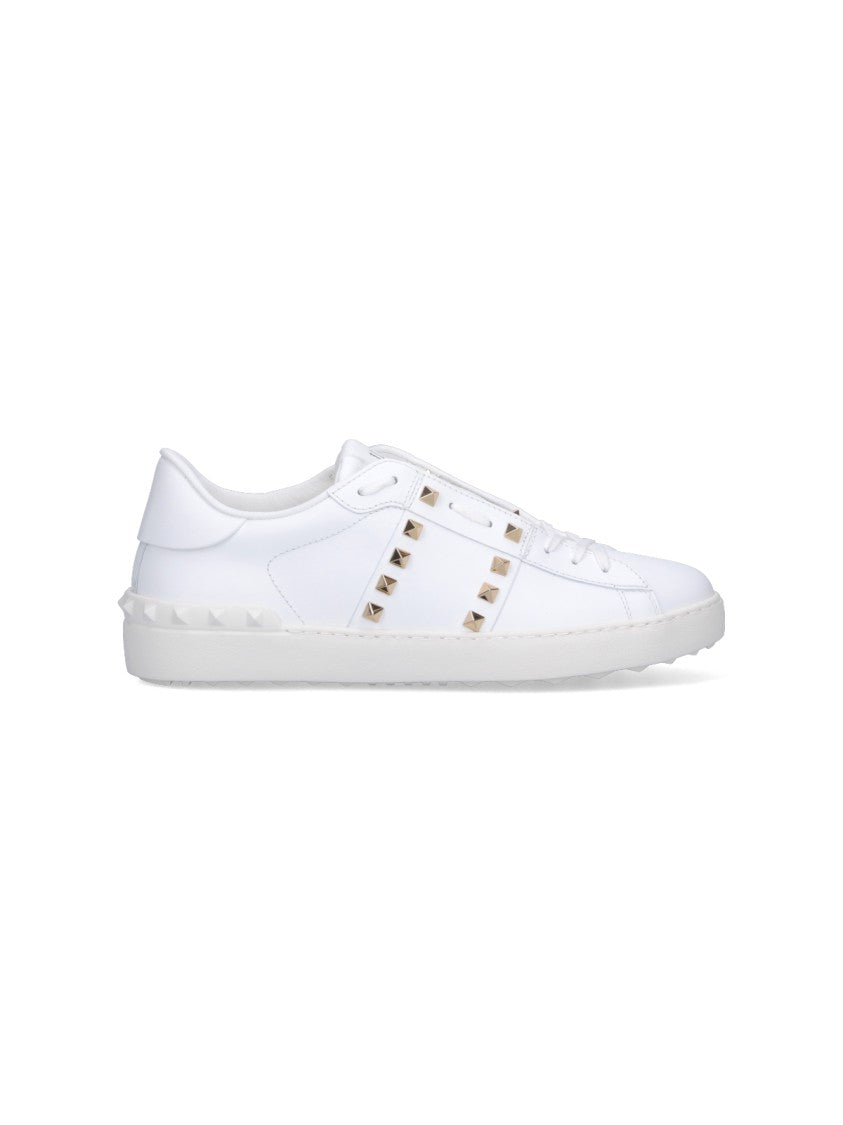 Valentino Garavani 'Rockstud' Sneakers – White